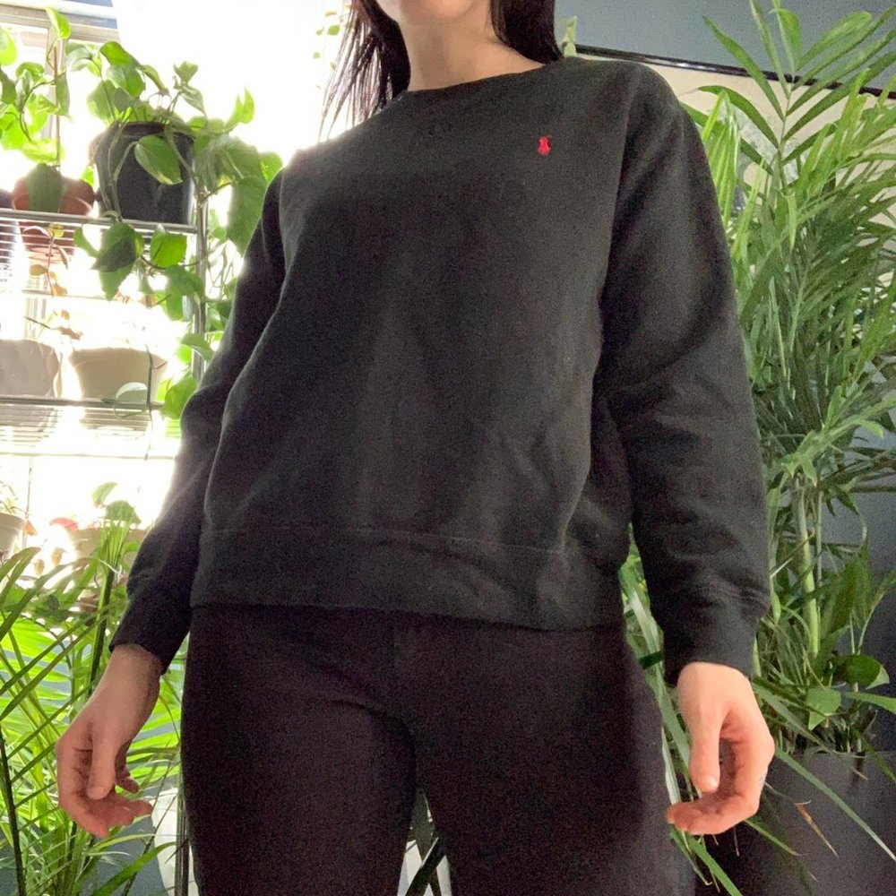 Polo Ralph Lauren Basic Black Pullover - image 2